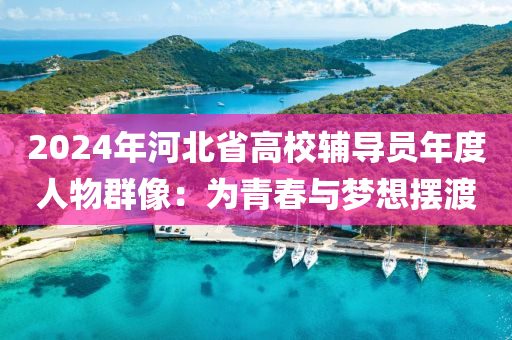 2024年河北省高校輔導(dǎo)員年度人物群像：為青春與夢想擺渡