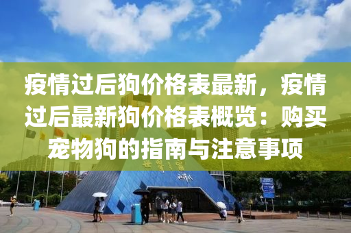 疫情過后狗價格表最新，疫情過后最新狗價格表概覽：購買寵物狗的指南與注意事項