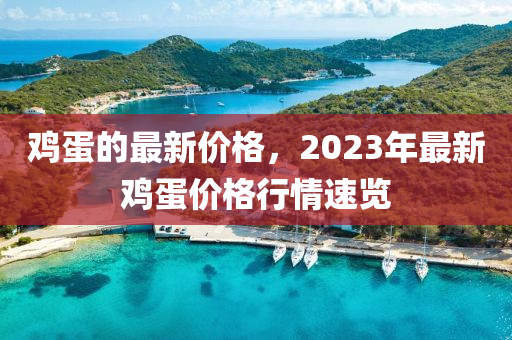 雞蛋的最新價格，2023年最新雞蛋價格行情速覽