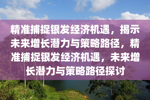 精準(zhǔn)捕捉銀發(fā)經(jīng)濟機遇，揭示未來增長潛力與策略路徑，精準(zhǔn)捕捉銀發(fā)經(jīng)濟機遇，未來增長潛力與策略路徑探討