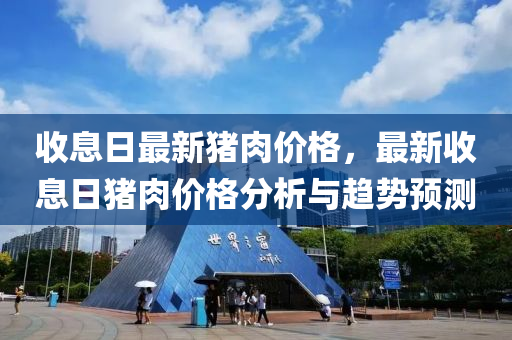 收息日最新豬肉價格，最新收息日豬肉價格分析與趨勢預測