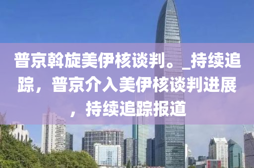 普京斡旋美伊核談判。_持續(xù)追蹤，普京介入美伊核談判進展，持續(xù)追蹤報道