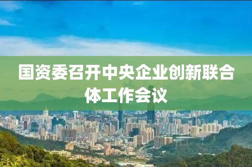 國資委召開中央企業(yè)創(chuàng)新聯(lián)合體工作會議