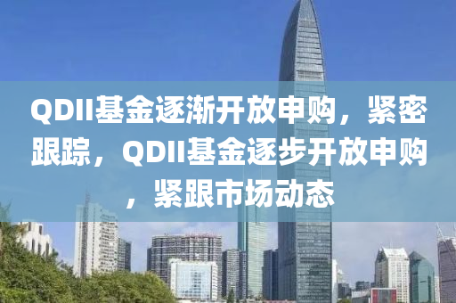 QDII基金逐漸開放申購，緊密跟蹤，QDII基金逐步開放申購，緊跟市場動態(tài)