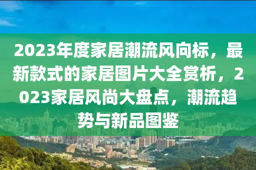 2023年度家居潮流風(fēng)向標(biāo)，最新款式的家居圖片大全賞析，2023家居風(fēng)尚大盤點(diǎn)，潮流趨勢(shì)與新品圖鑒