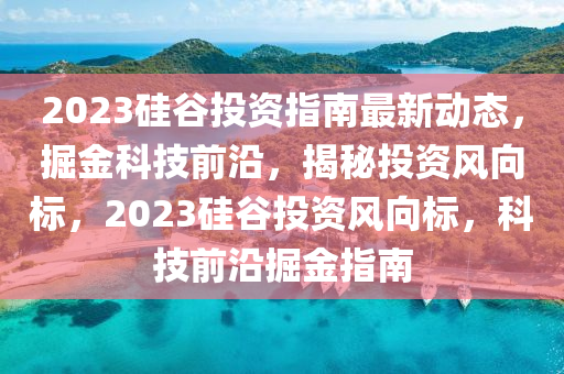 2023硅谷投資指南最新動態(tài)，掘金科技前沿，揭秘投資風向標，2023硅谷投資風向標，科技前沿掘金指南