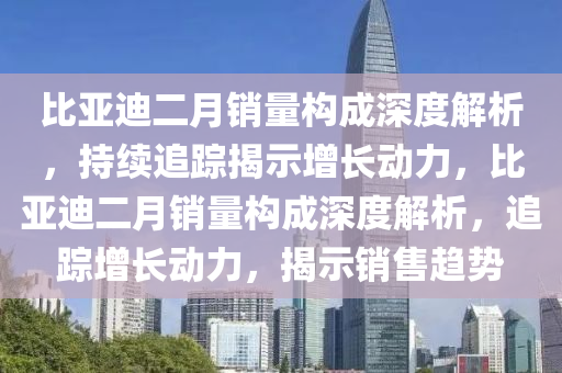 比亞迪二月銷量構(gòu)成深度解析，持續(xù)追蹤揭示增長動力，比亞迪二月銷量構(gòu)成深度解析，追蹤增長動力，揭示銷售趨勢