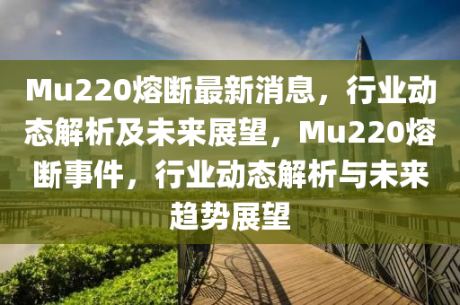 Mu220熔斷最新消息，行業(yè)動態(tài)解析及未來展望，Mu220熔斷事件，行業(yè)動態(tài)解析與未來趨勢展望