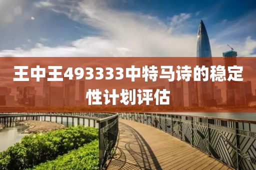 王中王493333中特馬詩的穩(wěn)定性計(jì)劃評估