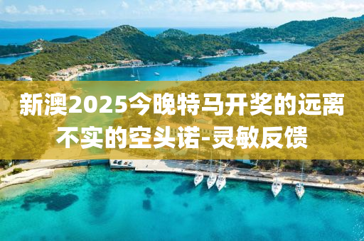 新澳2025今晚特馬開獎的遠離不實的空頭諾-靈敏反饋