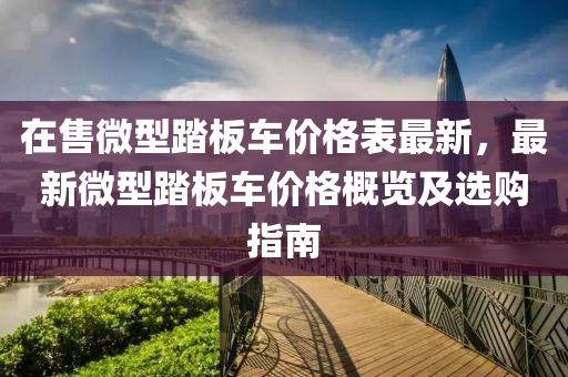 在售微型踏板車價(jià)格表最新，最新微型踏板車價(jià)格概覽及選購(gòu)指南