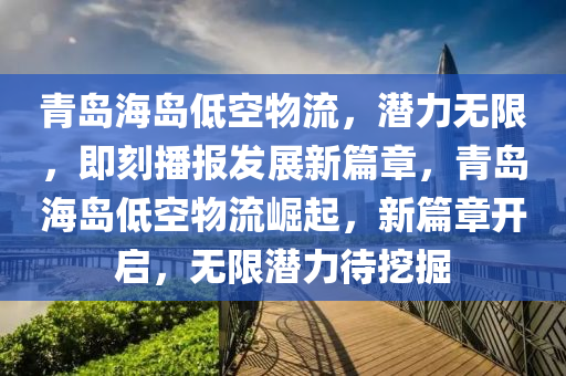 青島海島低空物流，潛力無限，即刻播報(bào)發(fā)展新篇章，青島海島低空物流崛起，新篇章開啟，無限潛力待挖掘