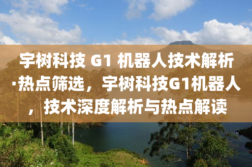 宇樹科技 G1 機(jī)器人技術(shù)解析·熱點(diǎn)篩選，宇樹科技G1機(jī)器人，技術(shù)深度解析與熱點(diǎn)解讀