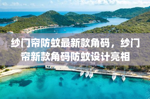 紗門簾防蚊最新款角碼，紗門簾新款角碼防蚊設(shè)計亮相