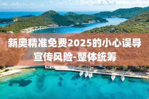 新奧精準免費2025的小心誤導宣傳風險-整體統(tǒng)籌