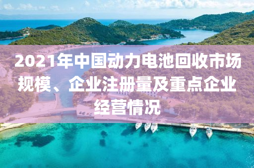 2021年中國動力電池回收市場規(guī)模、企業(yè)注冊量及重點(diǎn)企業(yè)經(jīng)營情況