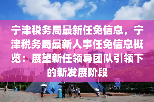 寧津稅務(wù)局最新任免信息，寧津稅務(wù)局最新人事任免信息概覽：展望新任領(lǐng)導(dǎo)團(tuán)隊(duì)引領(lǐng)下的新發(fā)展階段