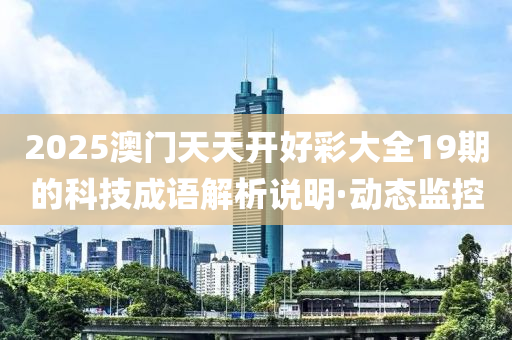 2025澳門天天開好彩大全19期的科技成語解析說明·動(dòng)態(tài)監(jiān)控