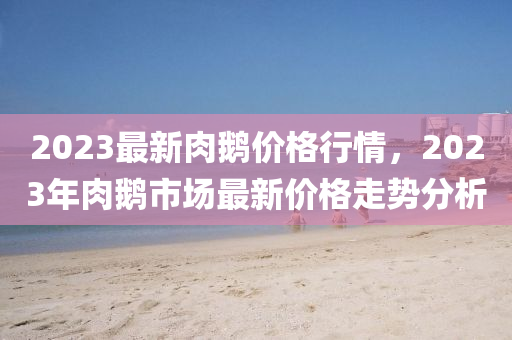 2023最新肉鵝價格行情，2023年肉鵝市場最新價格走勢分析