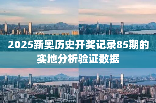 2025新奧歷史開獎記錄85期的實地分析驗證數據