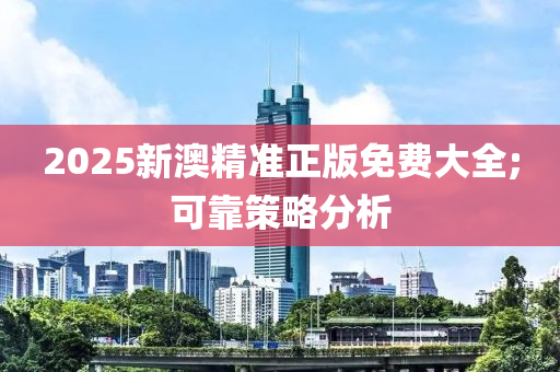 2025新澳精準(zhǔn)正版免費(fèi)大全;可靠策略分析