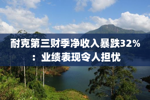 耐克第三財(cái)季凈收入暴跌32%：業(yè)績(jī)表現(xiàn)令人擔(dān)憂