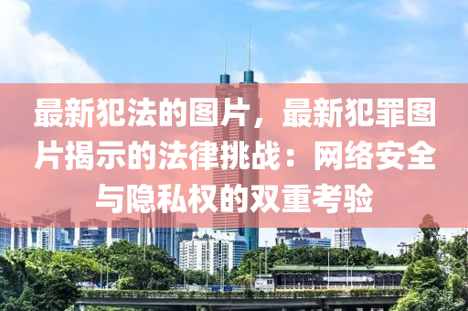 最新犯法的圖片，最新犯罪圖片揭示的法律挑戰(zhàn)：網(wǎng)絡(luò)安全與隱私權(quán)的雙重考驗