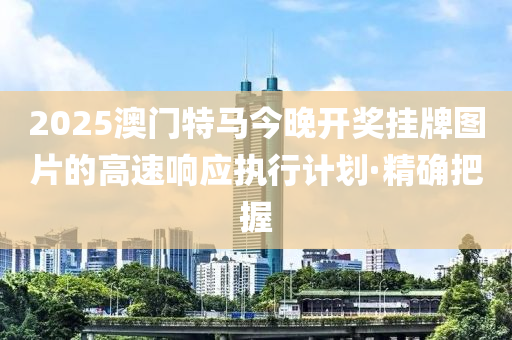 2025澳門特馬今晚開獎掛牌圖片的高速響應執(zhí)行計劃·精確把握