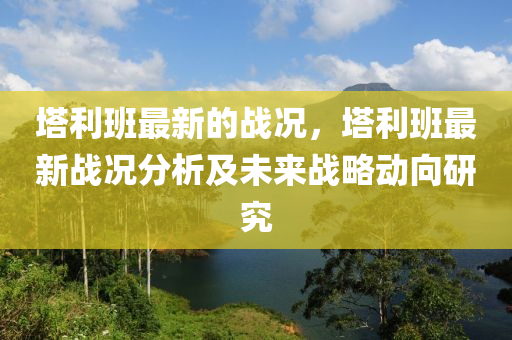 塔利班最新的戰(zhàn)況，塔利班最新戰(zhàn)況分析及未來戰(zhàn)略動向研究