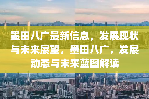 墨田八廣最新信息，發(fā)展現狀與未來展望，墨田八廣，發(fā)展動態(tài)與未來藍圖解讀